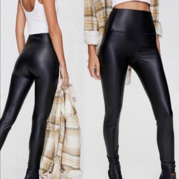 Aritzia Wilfred Free Daria Faux Leather Legging Pant - Picture 10 of 11